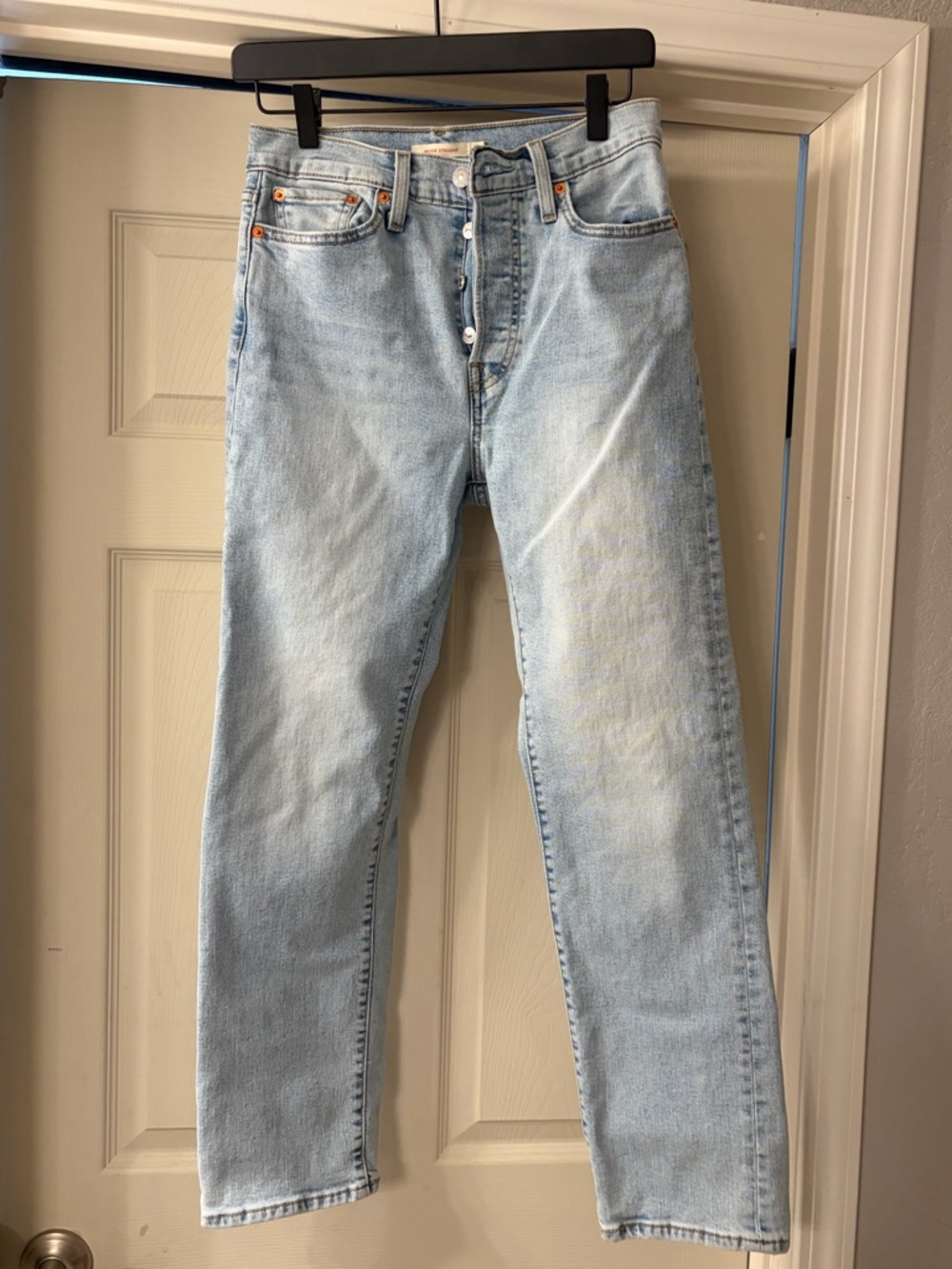 Levi's Light Blue Women's Wedgie Straight Jeans